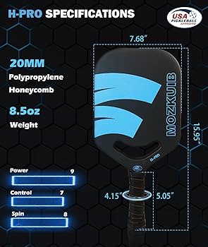 ピックルボール  パドル MOZKUIB 3KCarbon Fiber Amazon | MOZKUIB T700 カーボンファイバーピックルボールパドル